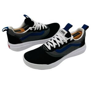 VANS UltraRange EXO Sneakers Cushioned 500264 Mens Size 7.5 Black Gray Blue NWOT
